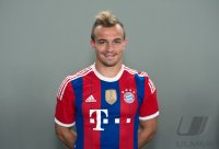 Fussball 1. Bundesliga 2014/2015: Xherdan Shaqiri (FC Bayern Muenchen)