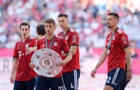 Fussball 1. Bundesliga Saison 17/18: Meister FC Bayern Muenchen