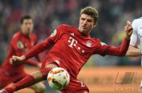 Fussball DFB Pokal Achtelfinale 15/16: FC Bayern Muenchen - SV Darmstadt 98