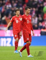 Fussball 1. Bundesliga Saison 19/20: FC Bayern Muenchen - TSG 1899 Hoffenheim