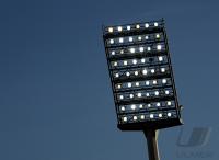 Fussball 1. Bundesliga: Flutlicht in der BayArena