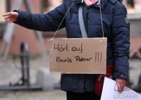 Kundgebung / Demo von Gewerbetreibenden in Rottenburg