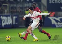 FUSSBALL 1. BUNDESLIGA  09/10   SC Freiburg  - VfB Stuttgart