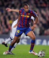 FUSSBALL  International CHL 09/10  FC Barcelona - Inter Mailand