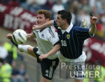 FUSSBALL Schottland -Deutschland  Spielsezene