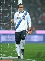 FUSSBALL International SERIE A 2011/2012:  Torwart Julio Cesar (Inter Mailand)