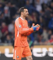 FUSSBALL SERIE A 2017/2018: Torwart Samir Handanovic (Inter Mailand)