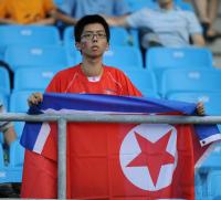 FUSSBALL INTERNATIONAL:  Nordkorea Fan