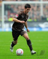 Fussball, 1. Bundesliga, Saison 2010/2011: St. Pauli: BARTELS am Ball