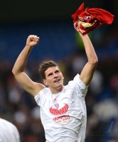 Fussball International, Champions League Saison 2011/2012:  Mario Gomez (FC Bayern Muenchen)