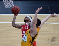 Basketball 1. Bundesliga 13/14:  Walter Tigers Tuebingen - FC Bayern Muenchen