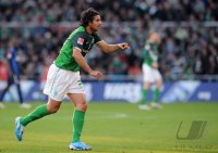 Fussball: 1. Bundesliga Saison 2010/2011: Bremen, PIZARRO