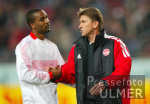 Fussball 1. Bundesliga: Stuttgart - Nuernberg, AUGENTHALER JUBEL