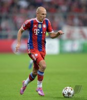 Fussball CHL  Saison 2014/2015: Arjen Robben (FC Bayern Muenchen)