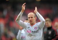 Fussball 1. Bundesliga, Saison 2011/2012: Arjen Robben (FC Bayern Muenchen)