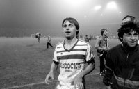 Fussball DFB Pokal, Saison 1983/1984, Halbfinale: FC Schalke 04 - FC Bayern Muenchen