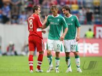 Fussball Ligapokal: Bremen - Bayern