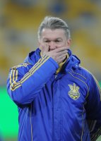 Fussball Trainer Oleg Blochin (Ukraine)