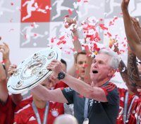 Fussball 1. Bundesliga Saison 17/18: Meister FC Bayern Muenchen