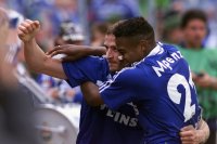 Fussball  1. Bundesliga  2000/2001: FC Schalke 04 - Spvgg Unterhaching