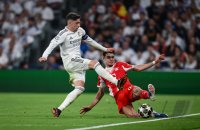 Fussball  Viertelfinal Hinspiel   CHL 25/26: Real Madrid - FC Bayern Muenchen