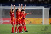 FUSSBALL  Olympia 2008   Viertelfinale  Frauen   China - Japan