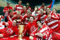 Fussball DFB Pokalfinale 2008: Borussia Dortmund - FC Bayern Muenchen