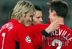 Fussball UCL: Turin - Manchester, Jubel