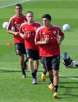 Fussball 1. Bundesliga 11/12: FC Bayern Muenchen in Doha