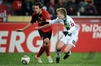 FUSSBALL, 1. BUNDESLIGA, 17. Spieltag: Leverkusen - Moenchengladbach