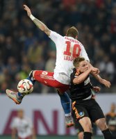 Fussball, 1. Bundesliga  Saison 2014/2015, Relegation: Hamburger SV - Karlsruher SC