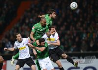 Fussball 1. Bundesliga  Saison 11/12:  SV Werder Bremen - Borussia Moenchengladbach