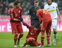 Fussball 1. Bundesliga, Saison 2012/2013:  FC Bayern Muenchen - Borussia Moenchengladbach