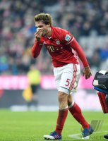 Fussball 1. Bundesliga Saison 16/17: FC Bayern Muenchen - FC Schalke 04