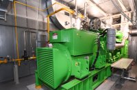 Schmuckbild Energiekrise: Gasbetriebenes Blockheizkraftwerke (BHKW)