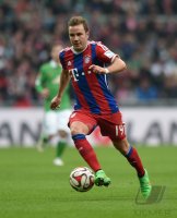 Fussball, 1. Bundesliga  Saison 2014/2015: SV Werder Bremen - FC Bayern Muenchen