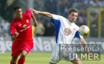 FUSSBALL  1. Bundesliga SC Freiburg-Rostock