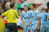 FUSSBALL 1. BUNDESLIGA: Hannover - Moenchengladbach