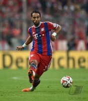 Fussball DFB Pokal Halbfinale 14/15: FC Bayern Muenchen - Borussia Dortmund