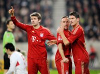 Fussball 1. Bundesliga : VfB Stuttgart - FC Bayern Muenchen