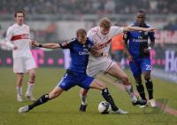 FUSSBALL  1. BUNDESLIGA  09/10    VfB Stuttgart - Hamburger SV