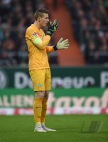 Fussball, 1. Bundesliga  Saison 2014/2015: SV Werder Bremen - Hannover 96