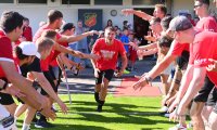 Fussball Relegation zur Oberliga, Rueckspiel 21/22: FC Holzhausen - FC Denzlingen