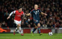 Fussball International CHL Saison 13/14: Arsenal London - FC Bayern Muenchen