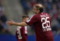 Fussball, 1. Bundesliga  Saison 2013/2014: Hamburger SV - 1. FC Nuernberg