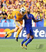 FUSSBALL EURO 2008: Rumaenien - Frankreich