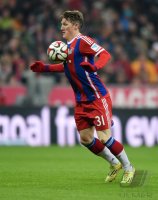 Fussball 1. Bundesliga Saison 14/15: FC Bayern Muenchen - FC Schalke 04