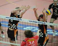 Volleyball 1. Bundesliga  08/09  TV Rottenburg - SCC Berlin
