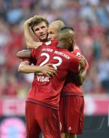 Fussball 1. Bundesliga Saison 15/16: FC Bayern Muenchen - Bayer 04 Leverkusen