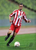 Fussball 1. Bundesliga : Fernseh Moderator Kai Pflaume (FC Bayern)